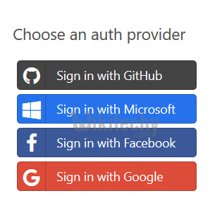 auth provider