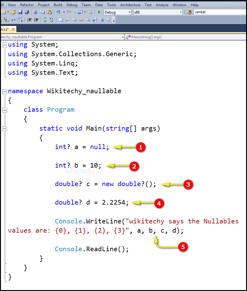 string null c#