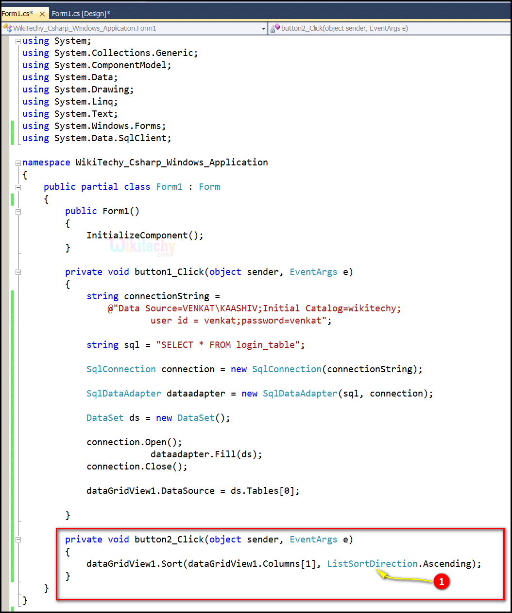  c-sharp sorting code