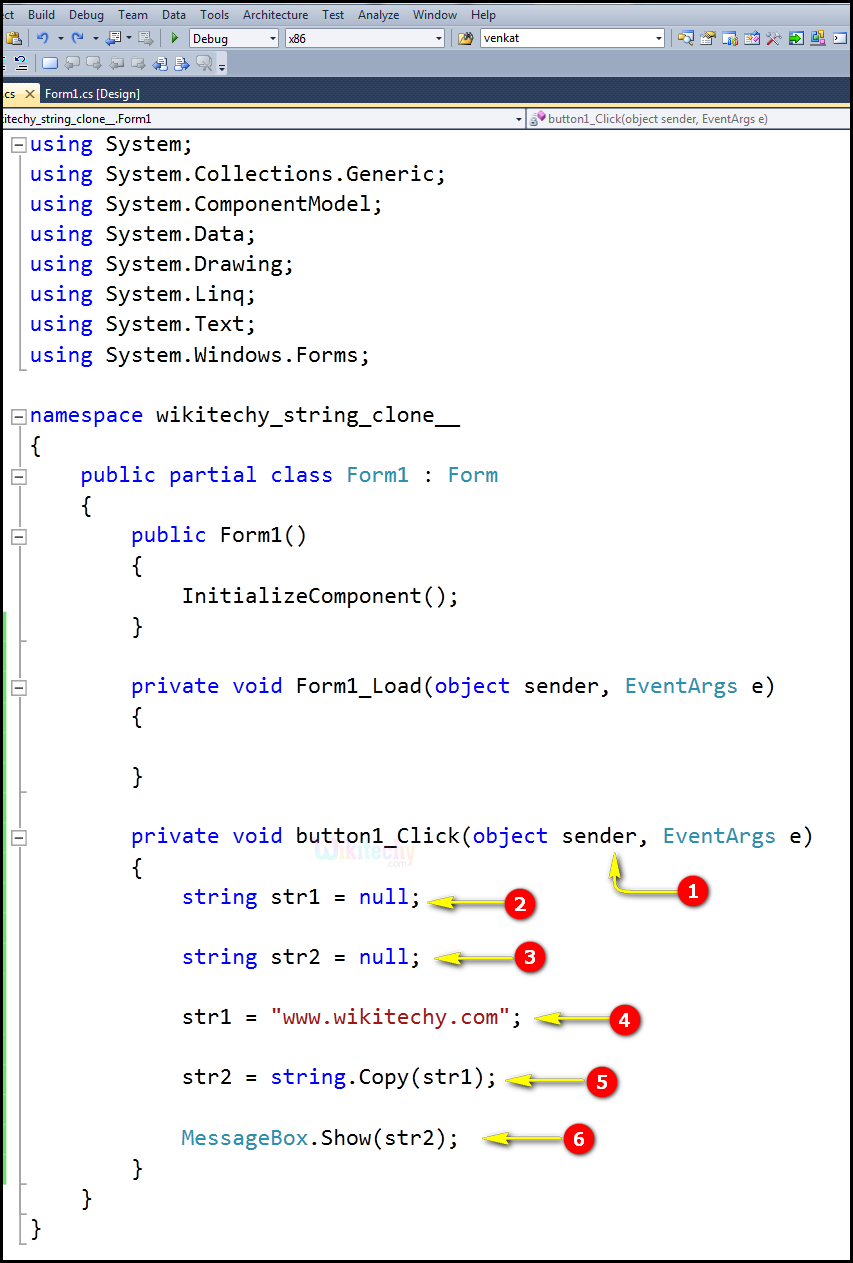  clone in c sharp example