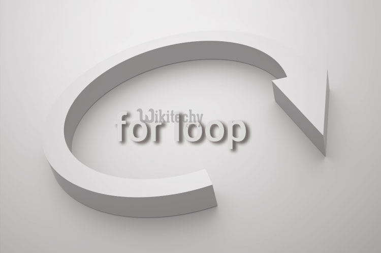  for loop