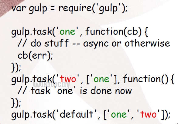 learn gulp - gulp tutorial - gulp - gulp code - gulp-Running-tasks-in-series - gulp coding - gulp examples