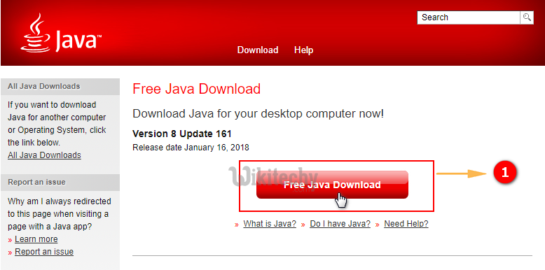Download java on windows