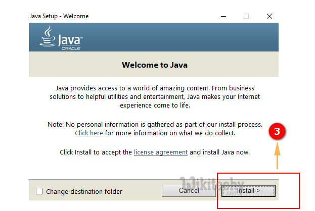 java install for windows