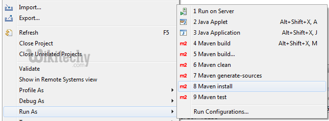  Installation Project With Maven