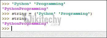 Python Programming