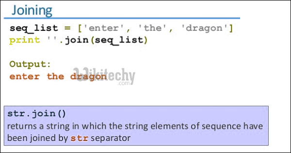 joining python