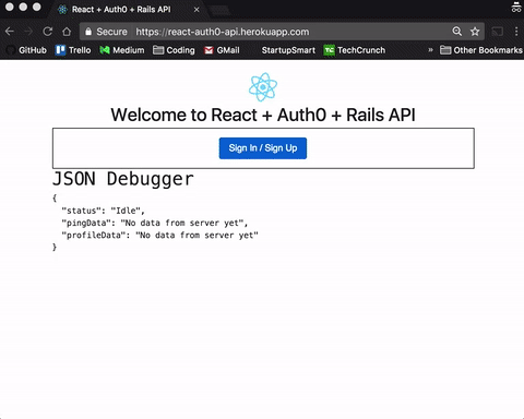 Rails API 