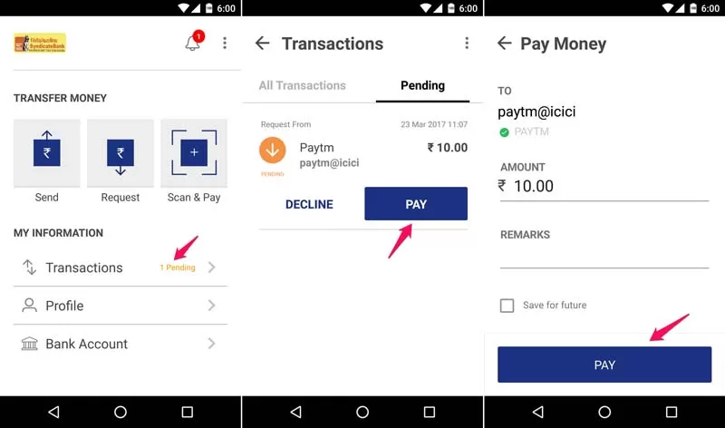 How to Add Money in Paytm Wallet step 3