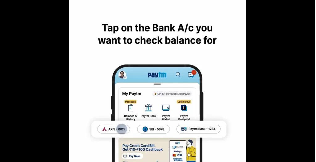 How to Check Balance shortcut step 2