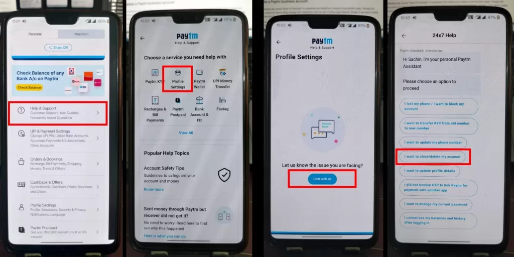 How to permanently delete a Paytm account on Android or iPhone devices