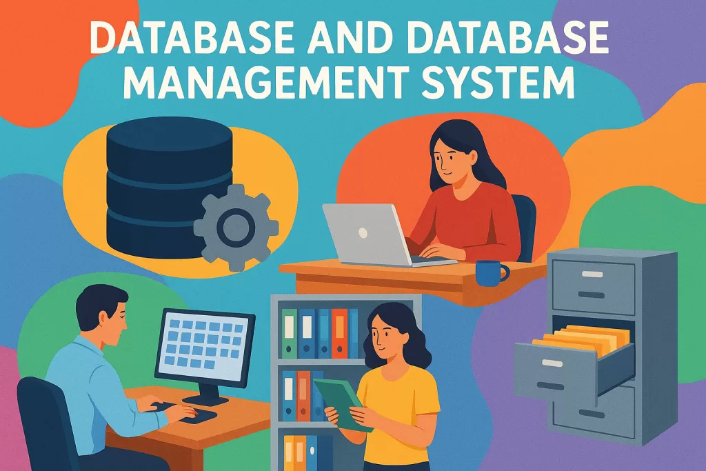 difference between database and dbms