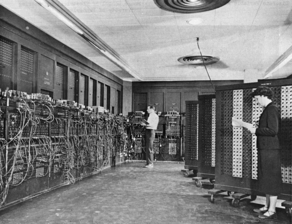 first generation of computer images
first generation of computer images
ENIAC, first generation of computer