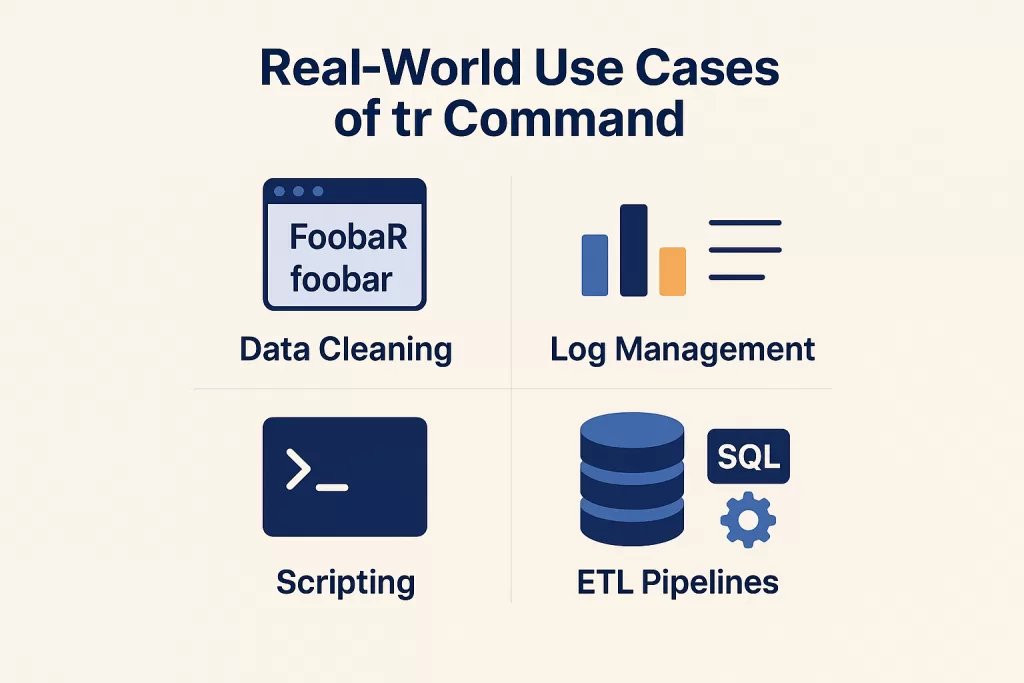 Linux tr Command Real world use case what is tr command in linux