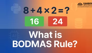 What is Bodmas Rule