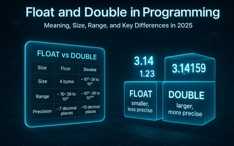 Float and Double in Programming