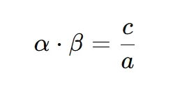 Product of Roots of Quadratic Equation