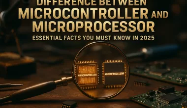Difference Between Microcontroller and Microprocessor
