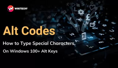 special characters in keyboard