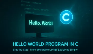 Hello World Program in C