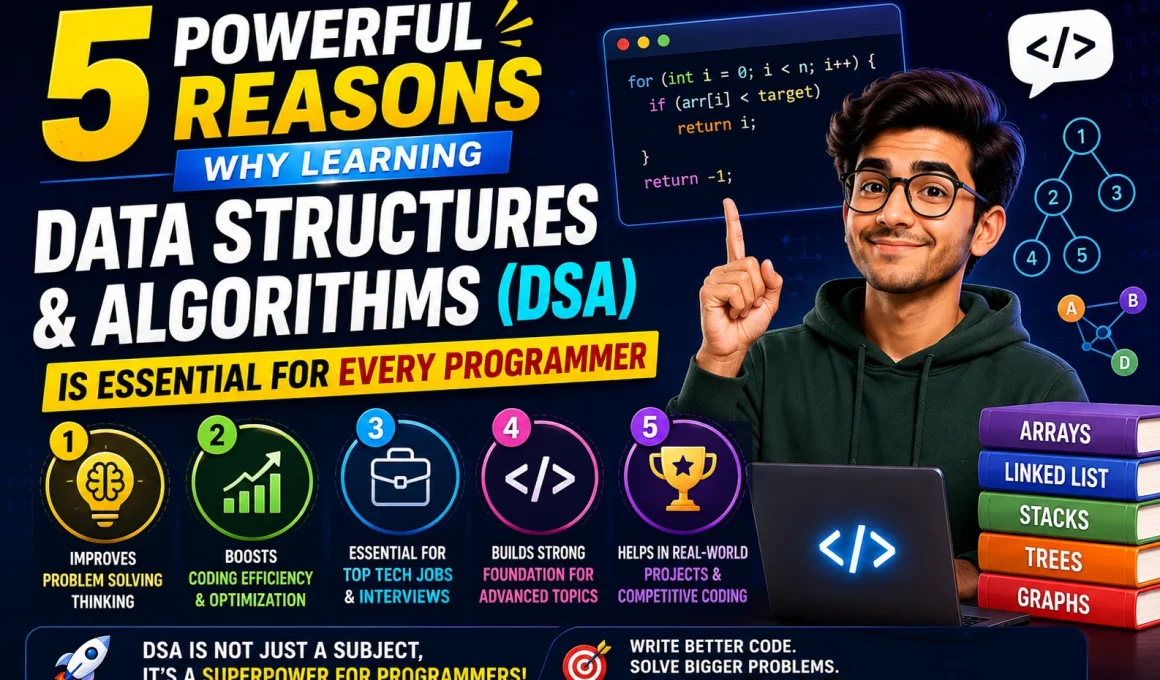 5 powerful reasons to learn DSA