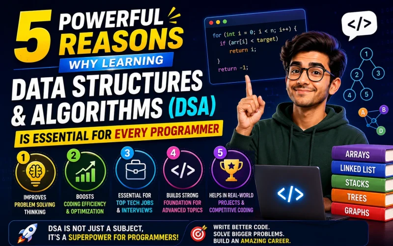 5 powerful reasons to learn DSA