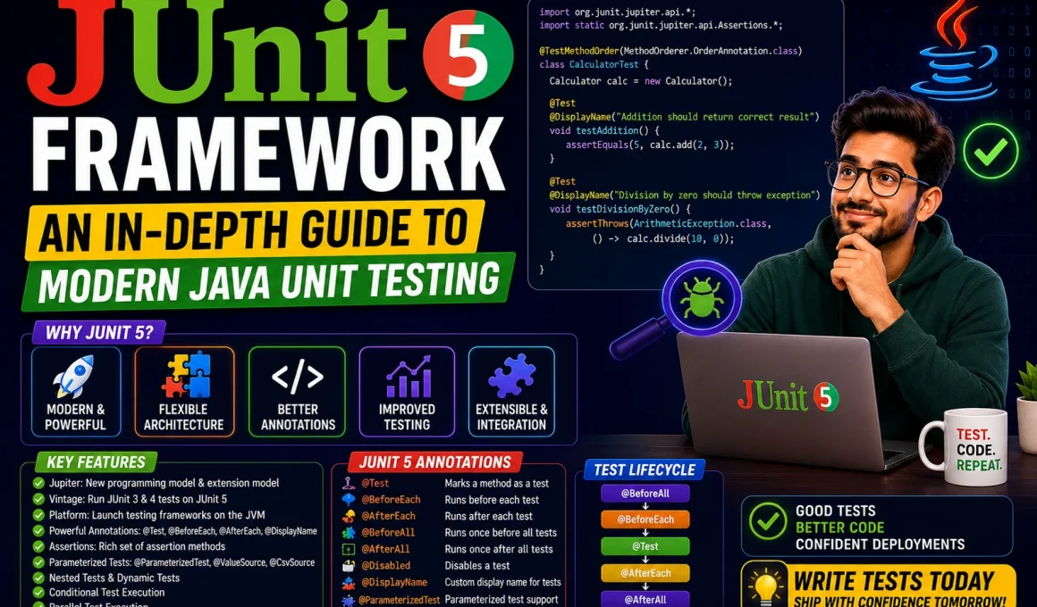 JUnit Framework: An In-Depth Guide to Modern Java Unit Testing