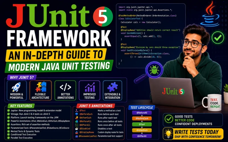 JUnit Framework: An In-Depth Guide to Modern Java Unit Testing