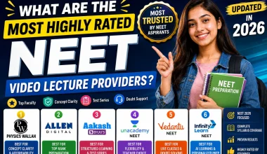 Top NEET video lecture providers 2026