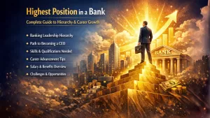 Highest Position in a Bank Complete Guide to Hierarchy & Career Growth