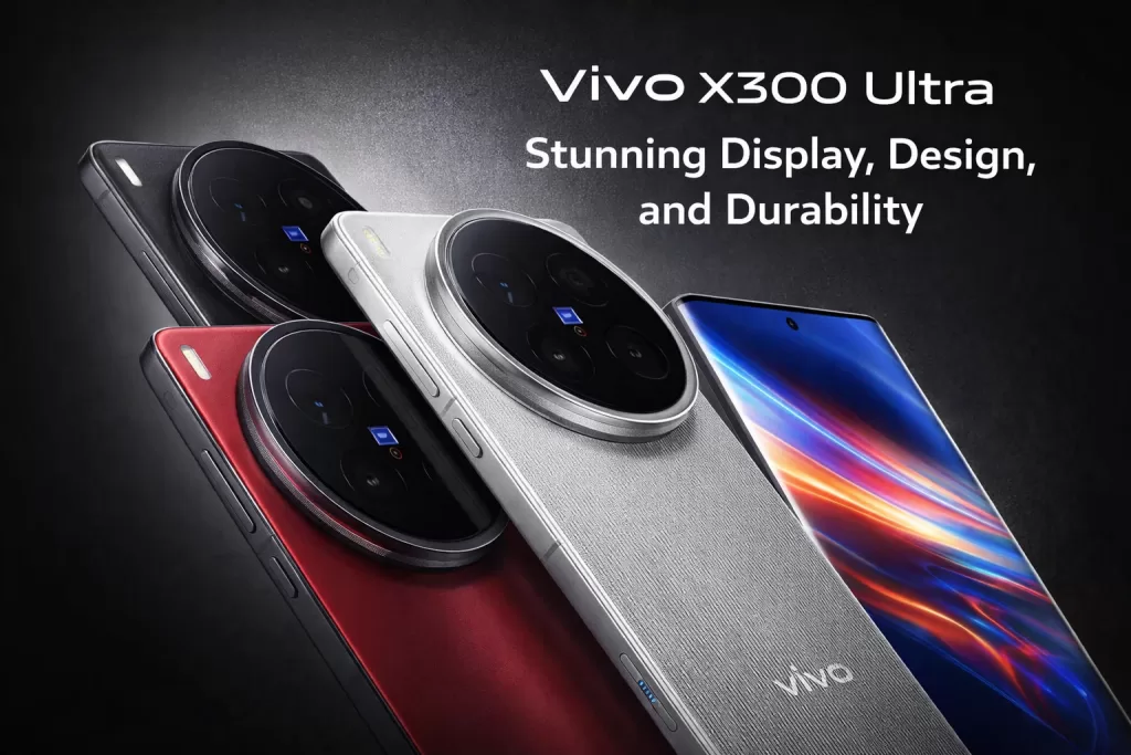 Vivo X300 Ultra Stunning Display, Design, and Durability