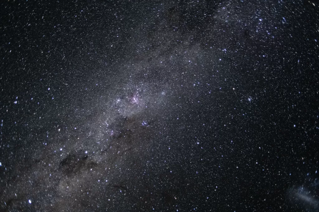 Artemis II crew captured this photo of  the Milky Way galaxy