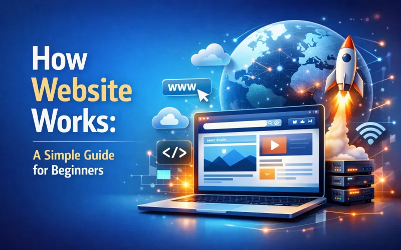 How Website Works A Simple Guide for Beginners