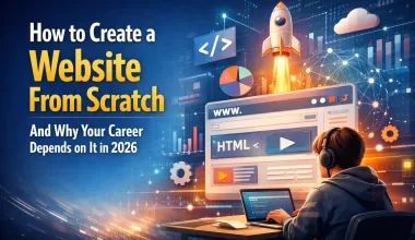 How to Create a Website From Scratch And Why Your Career Depends on It in 2026
