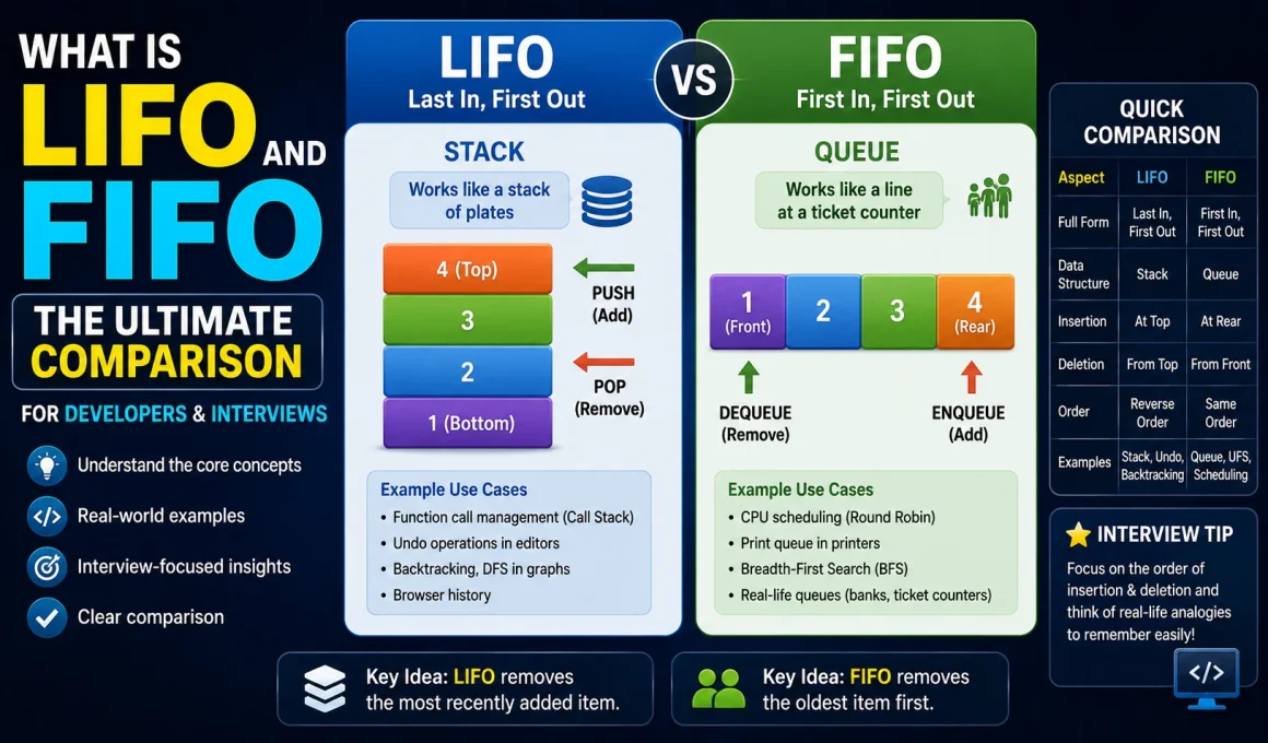 LIFO vs FIFO: A developer's guide