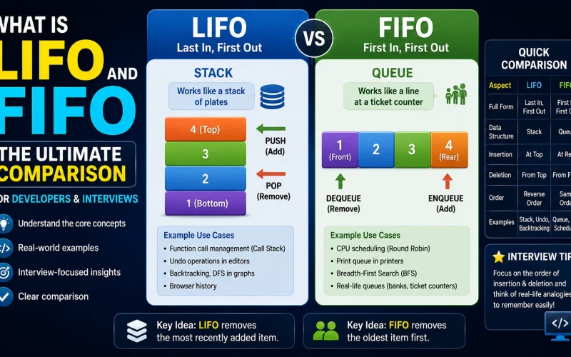 LIFO vs FIFO: A developer's guide
