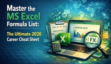 Master the MS Excel Formula List The Ultimate 2026 Career Cheat Sheet