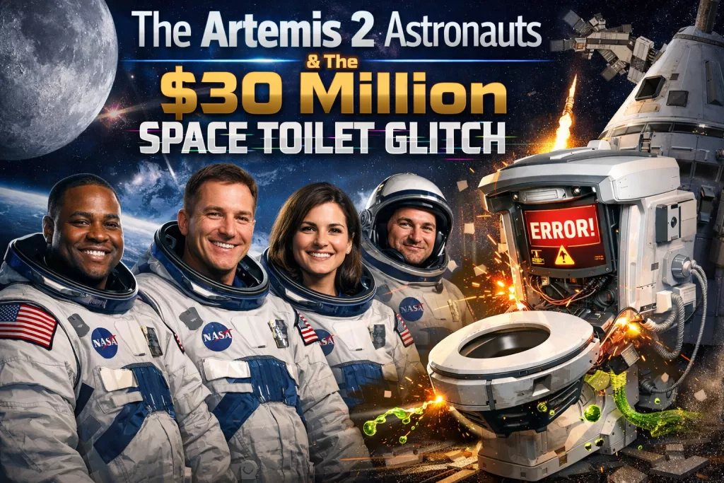 The Artemis 2 Astronauts & The $30 Million Space Toilet Glitch