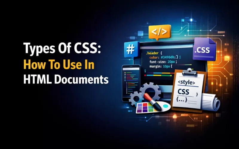 Types Of CSS How To Use In HTML Documents