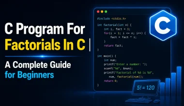C programming factorial guide