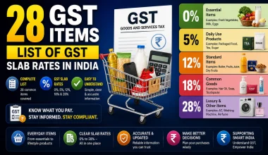 GST slab rates in India explained
