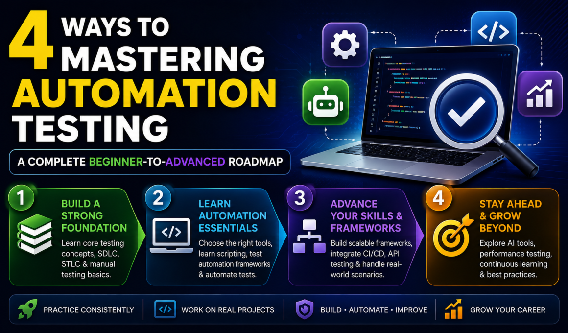 Automating testing: A roadmap to mastery