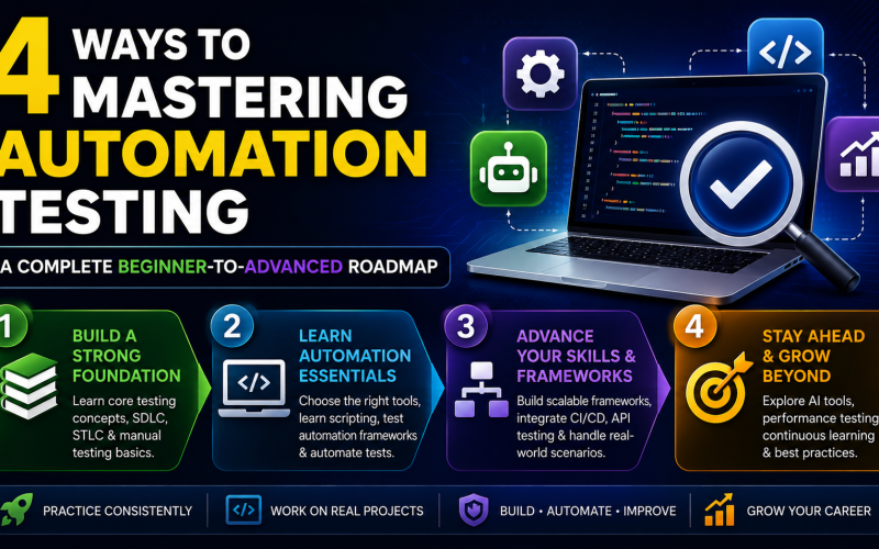 Automating testing: A roadmap to mastery