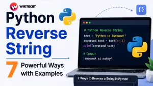 Python Reverse String