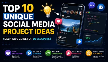 Social media project ideas for developers