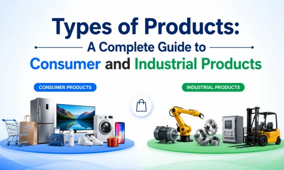 Types of consumer and industrial products