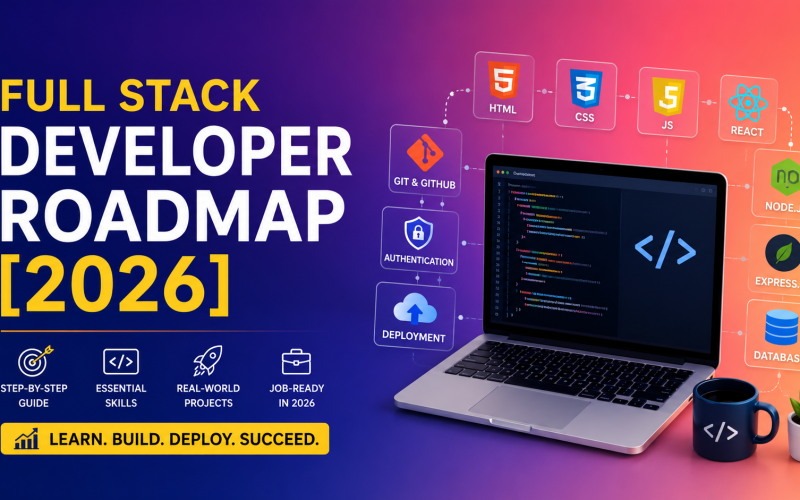 Full Stack Developer Roadmap [2026]