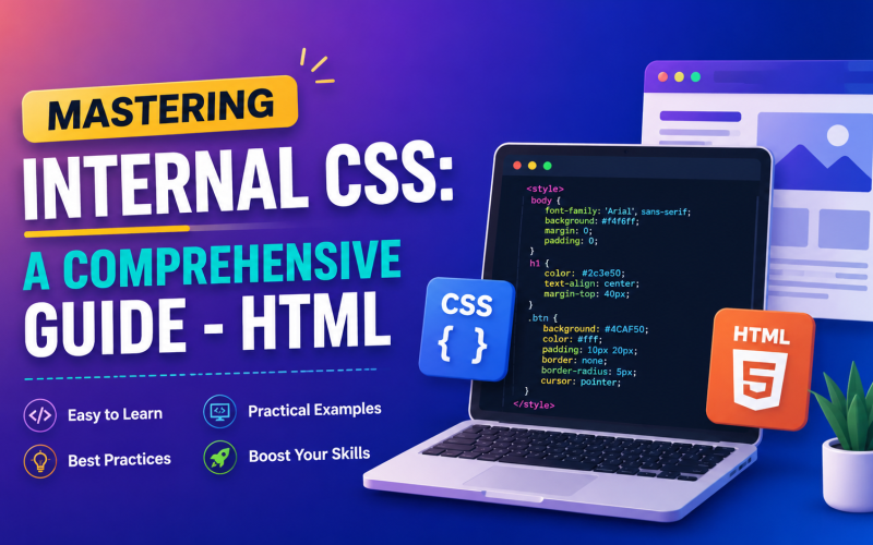 Mastering Internal CSS A Comprehensive Guide - HTML