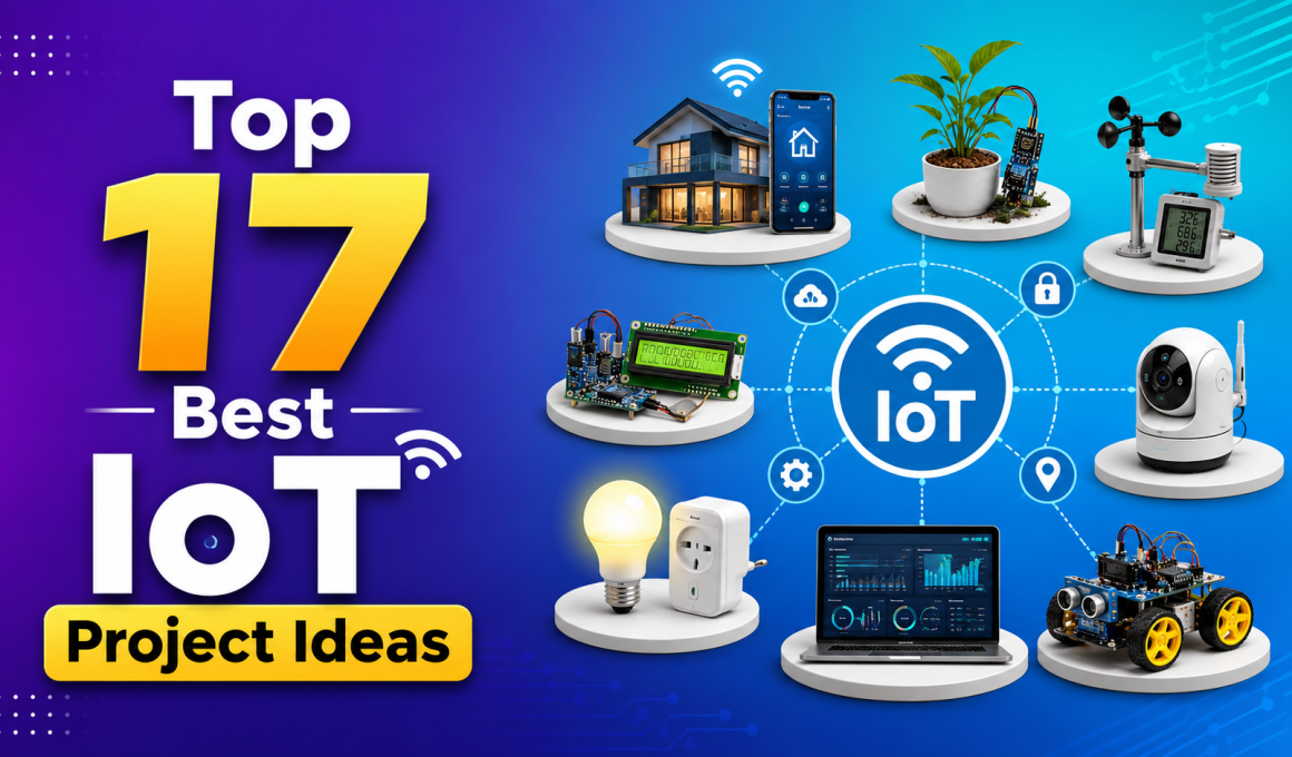 Top 17 Best IoT Project Ideas
