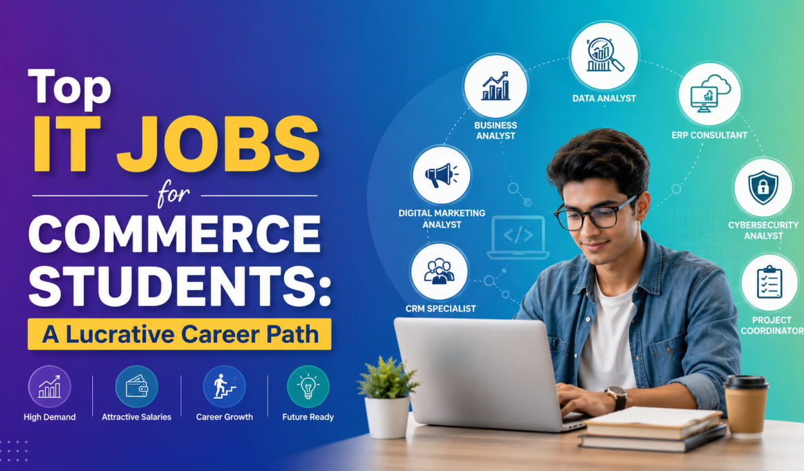 Top IT Jobs for Commerce Students A Lucrative Career Path